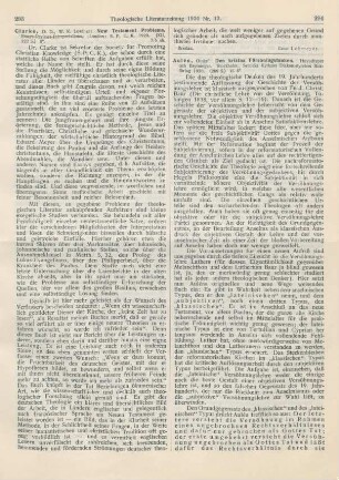 294-297 [Rezension] Aulén, Gustaf, Den kristna Försoningstanken