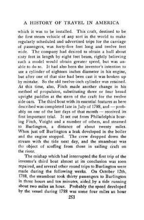 69. Contemporary printed account of Fitch's third boat: page 493 of the New York Magazine. - 8vo. Amer. 1790