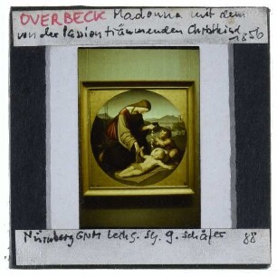 Overbeck, Madonna mit dem von der Passion träumenden Christuskind