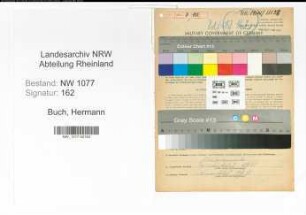Entnazifizierung Hermann Buch , geb. 09.05.1911 (Polizist)