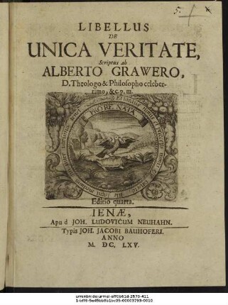 Libellus De Unica Veritate