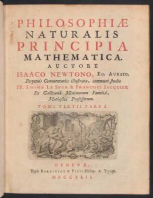 Philosophiae naturalis principia mathematica, 3,1