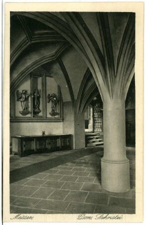 Meißen. Dom - Sakristei