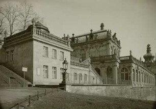 Dresden, Zwinger : Dresden-Altstadt. Zwinger. Mathematisch-Physikalischer Salon
