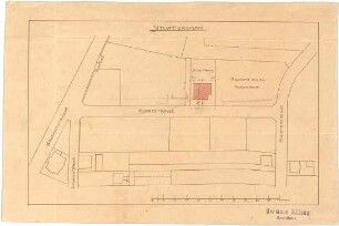 Billing, Hermann; Weinheim, Ehretstr. 9; Haus von Arndt - Lageplan
