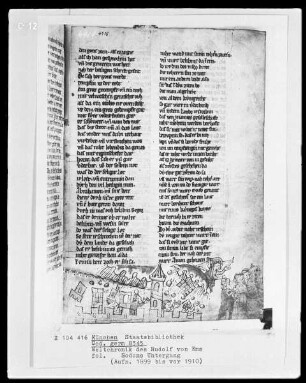Rudolf von Ems, Weltchronik — Sodoms Untergang