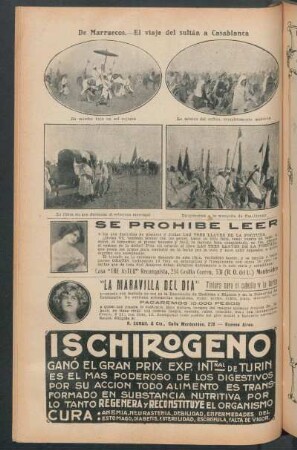 De Marruecos : El viaje del sultán a Casablanca