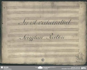 Sie ist verheiratet. Excerpts. Arr - Mus.6001-F-500A
