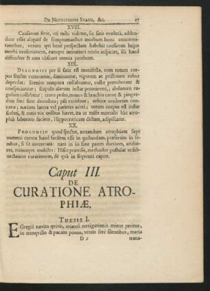 Caput III. De Curatione Atrophiae.