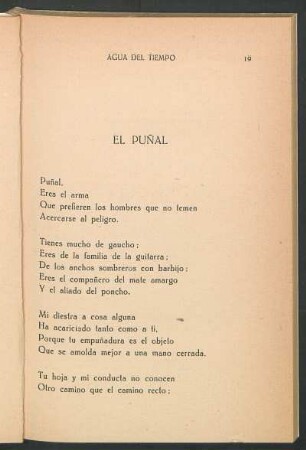 El puñal