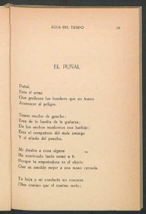 El puñal