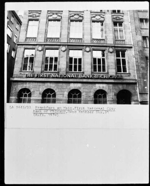 First National City Bank of Chicago