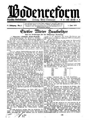 Siedler Mieter Hausbesitzer