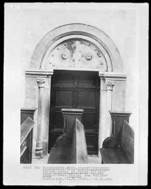 Portal zum Marienoratorium