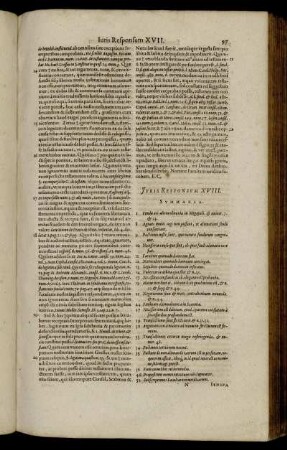 Iuris Responsum XVIII. - Iuris Responsum XXII.