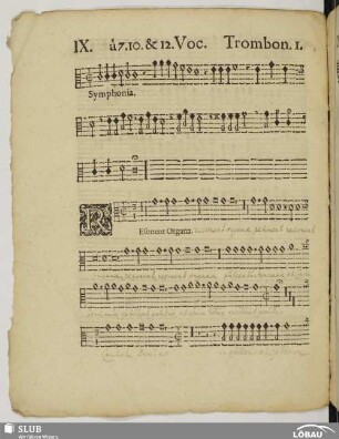 IX. Resonet organa