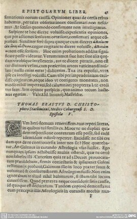 Epistola Epistola V.