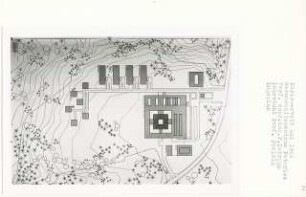 Gesundheitszentrum, Peterlee (Diplomarbeit bei Peter Poelzig): Lageplan 1:500