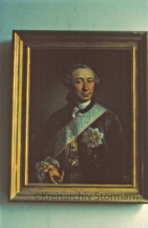 Ölgemälde von Heinrich Carl von Schimmelmann
