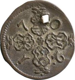 Münze, Pfennig, 1702