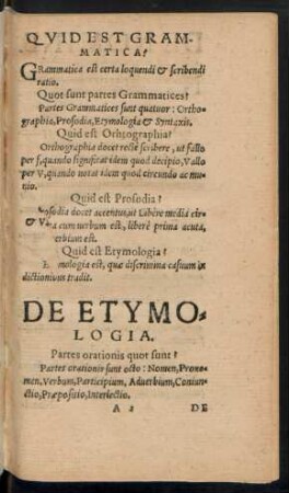 Quid Est Grammatica?