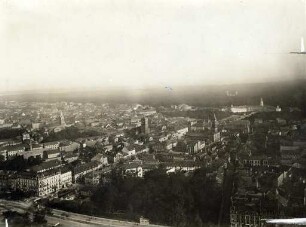 Luftbildaufnahmen von Karlsruhe. Innenstadt - Stadtkern