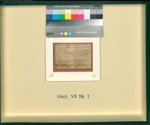 Fragment aus Isidor von Sevilla, De officiis ecclesiasticis