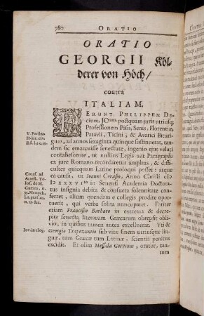 780-881, Oratio contra Italiam