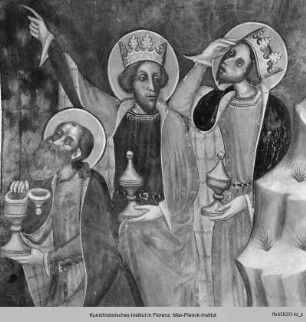 Szenen aus dem Leben Christi und Mariens : Die Verkündigung an die Hirten und die Heiligen Drei Könige
