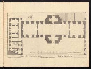 Tab. III. Ichnographia contignationis primae.