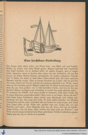 Eine furchtbare Entdeckung.