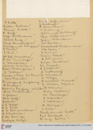 [Liste der Personen, die Objekte eingeliefert haben]