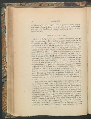 Tercera fase. - 1887-1900