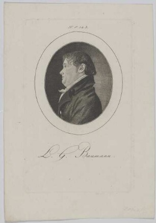 Bildnis des L. G. Baumann