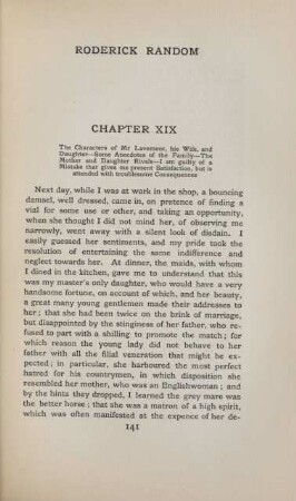 Chapter XIX. The characters of Mr Lavement, his wife, and daughter - ...