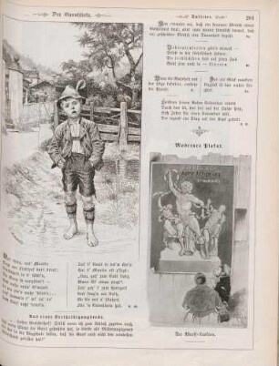 "Der Ganshüata" "Modernes Plakat"