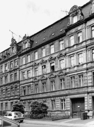 Görlitz-Altstadt, Augustastraße 21. Wohnhaus (um 1895). Straßenansicht
