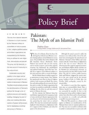Pakistan: the myth of an Islamist peril