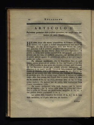 Articolo II.