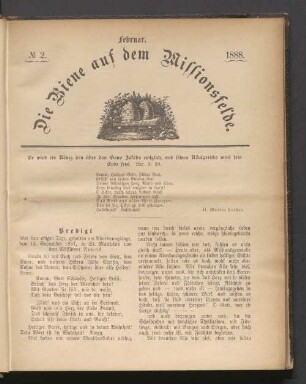 N° 2. Februar 1888