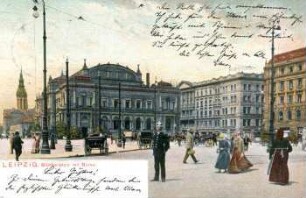 Leipzig: Blücherplatz mit Börse