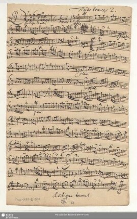 Flûte travers[iere]. 2.