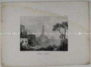 Fanal de Gènes (Nr. 99 des Mappenwerkes: Souvenirs Pittoresques)