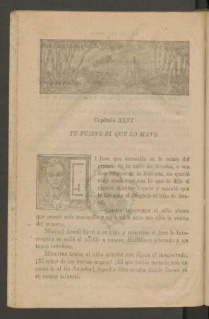 Capítulo XLVI - Tu fuiste el que lo mató