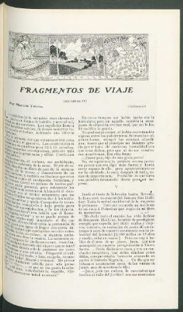 Fragmentos de viaje