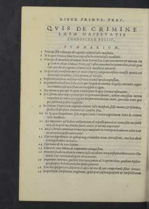 Quis de crimine laesae maiestatis cognoscere possit.