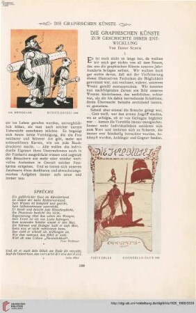 21: Die graphischen Künste : zur Geschichte ihrer Entwicklung