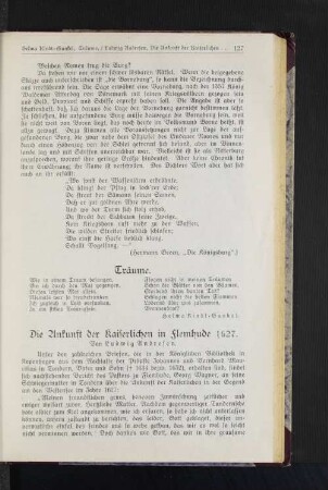 Die Ankunft der Kaiserlichen in Flemhude 1627.