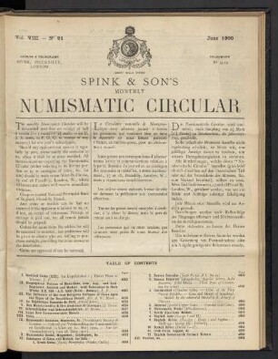 N° 91. June 1900