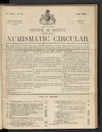 N° 91. June 1900